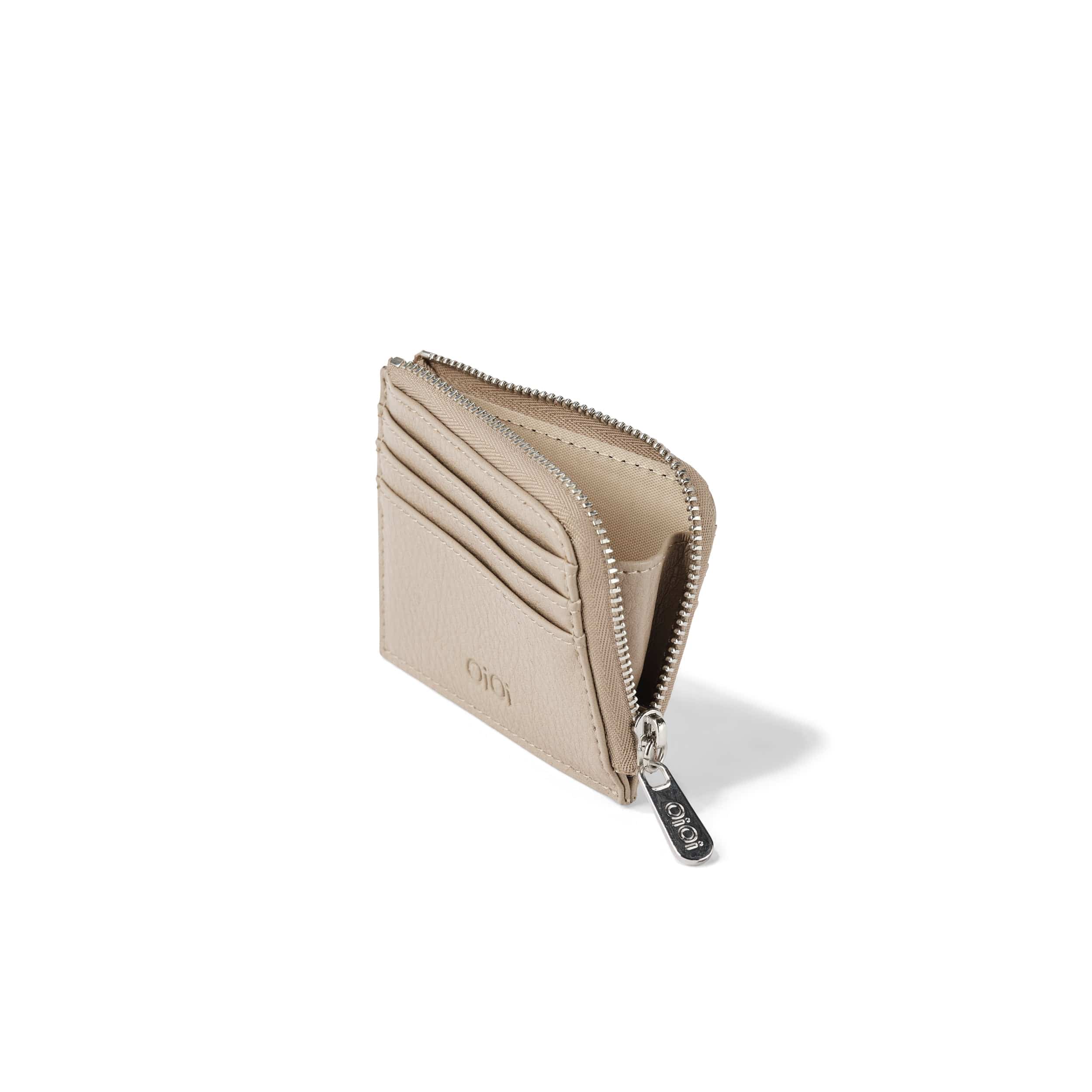 Card Wallet - Oat Vegan Leather - Image 3