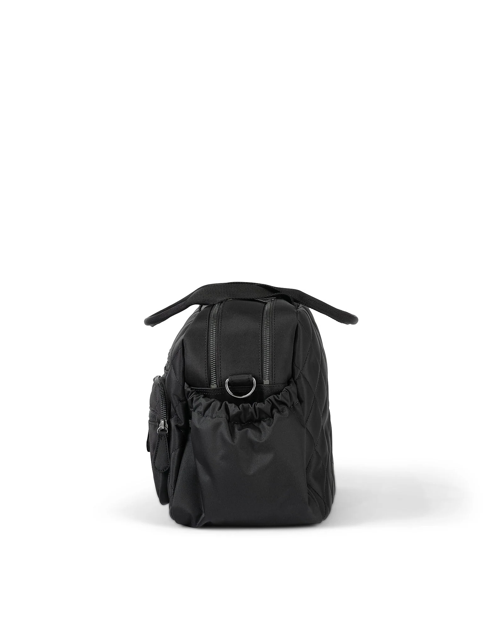 Carry All Nappy Bag - Puffy Black Quilt - Image 6