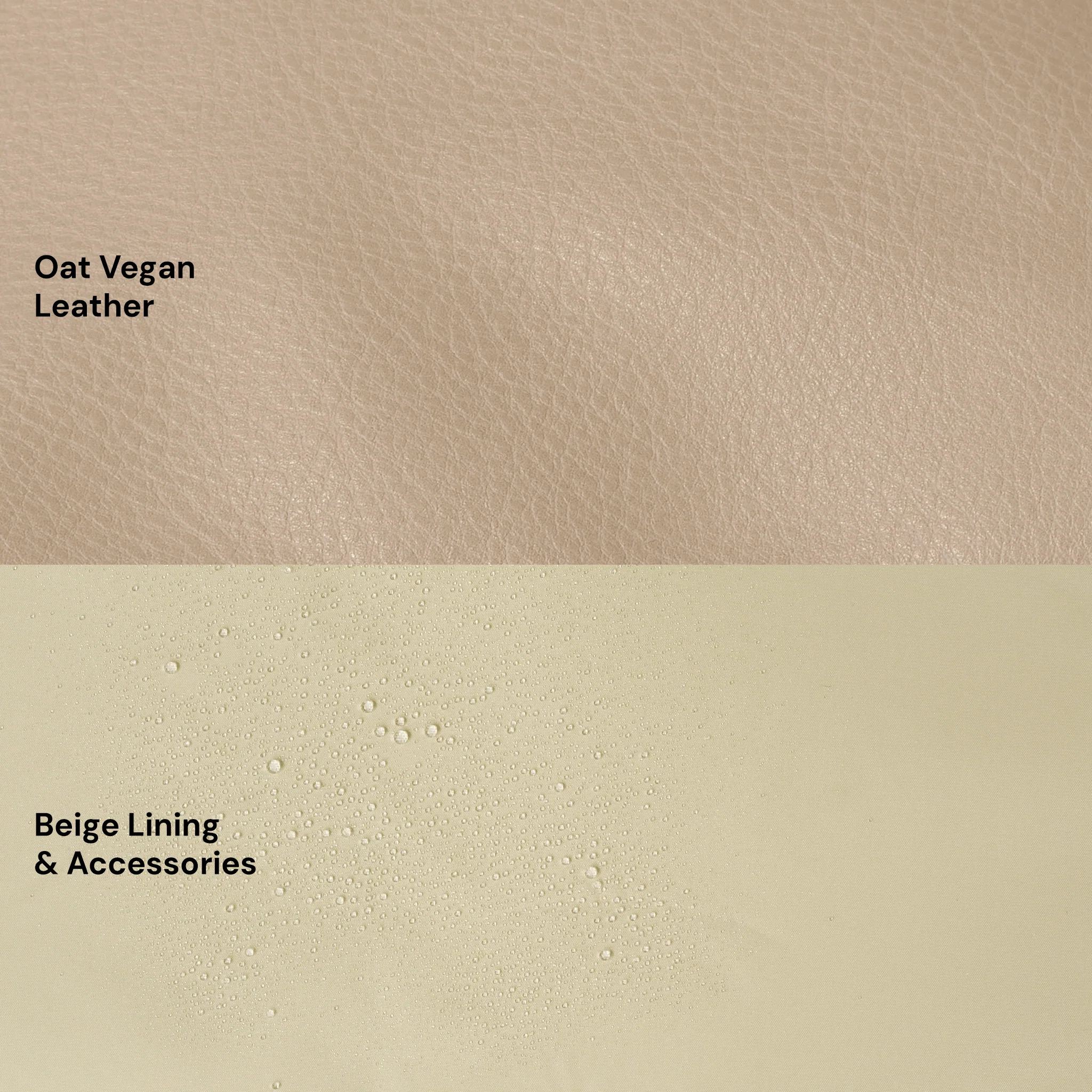 Signature Nappy Backpack - Oat Vegan Leather - Image 11