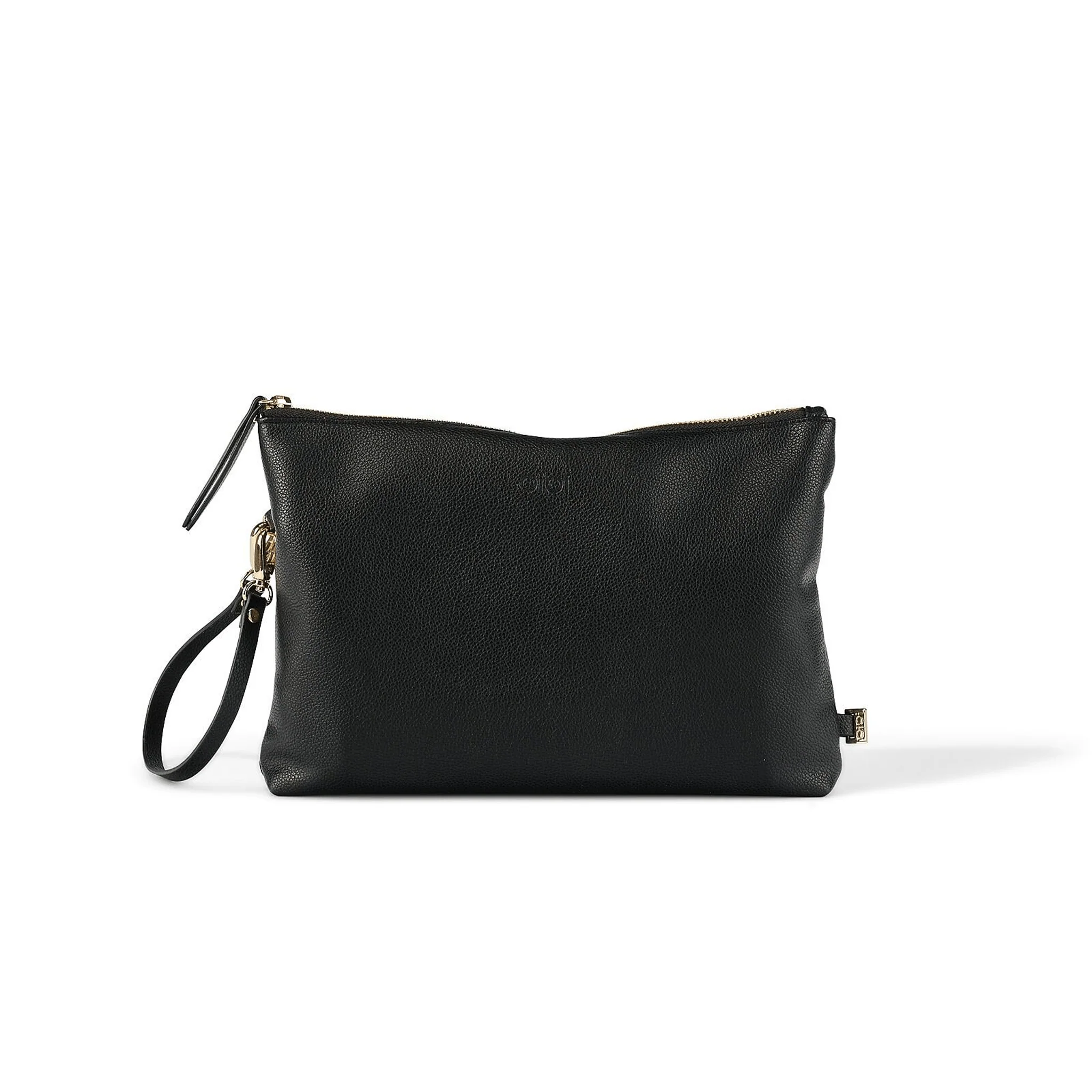 Nappy Changing Pouch - Black Vegan Leather - Image 5