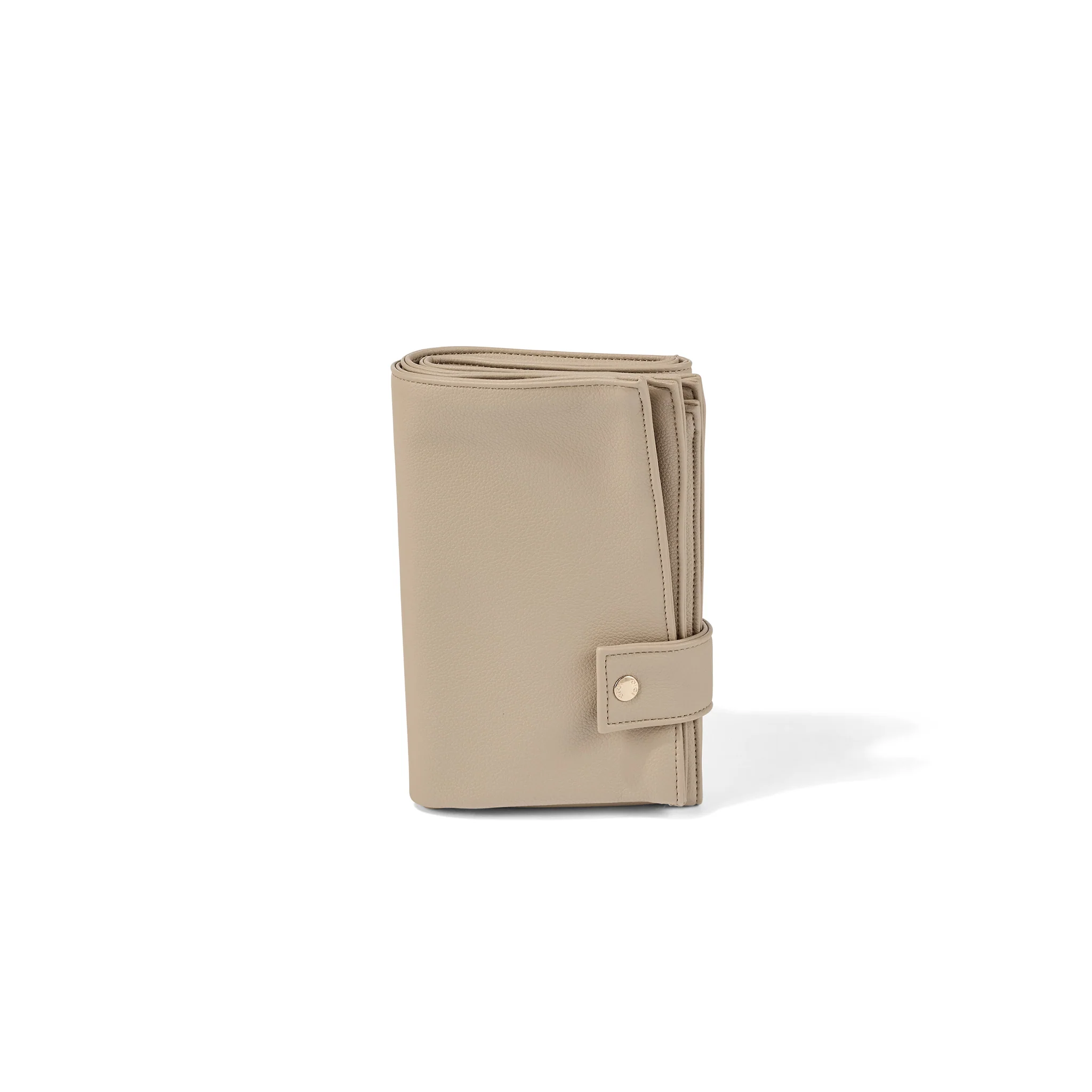Nappy Changing Pouch - Oat Vegan Leather - Image 7