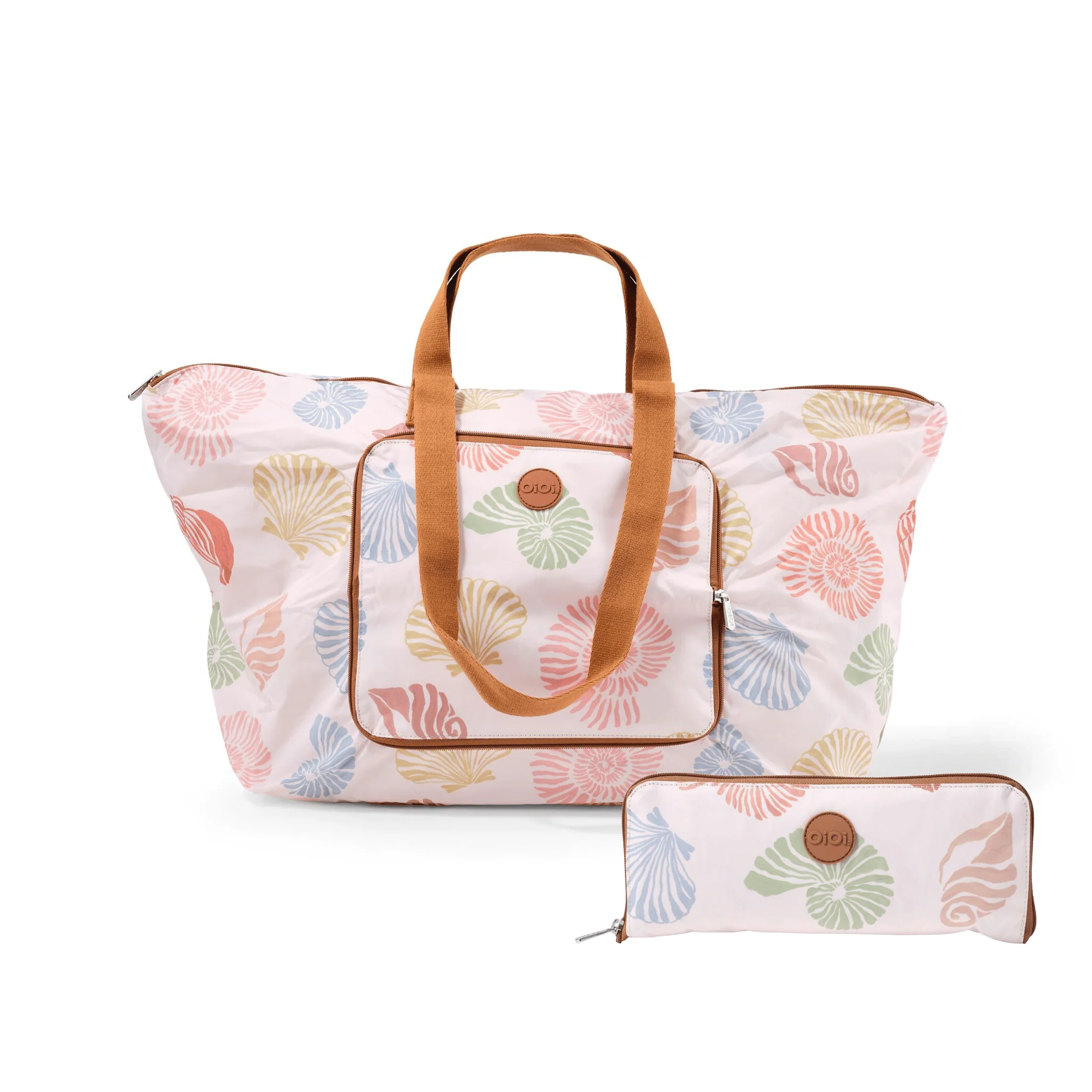 Fold-Up Tote - Seashells