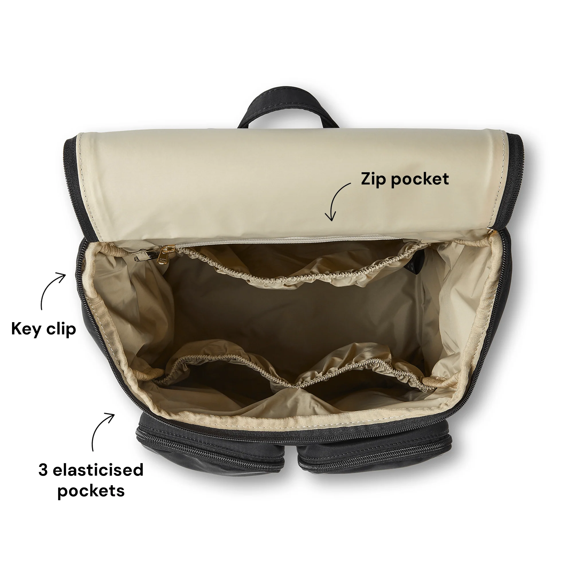 Signature Nappy Backpack - Terracotta Genuine Leather - Image 8