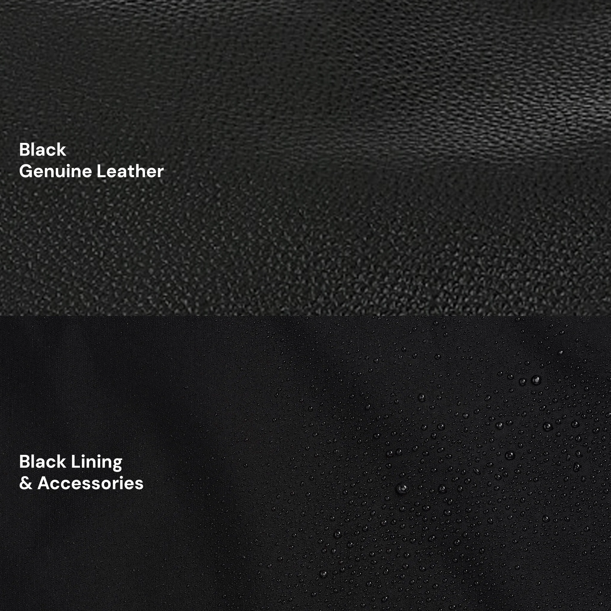 Signature Nappy Backpack - Jet Black Genuine Leather - Image 9