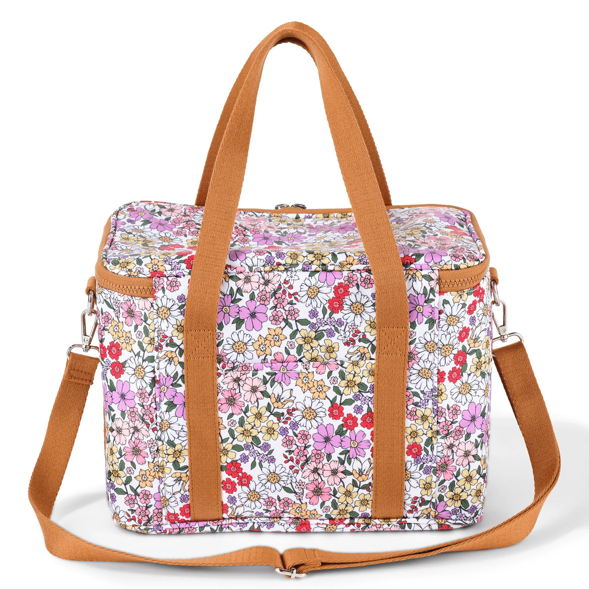 Maxi Insulated Picnic Bag/Pumping Bag - Daisy - Image 6