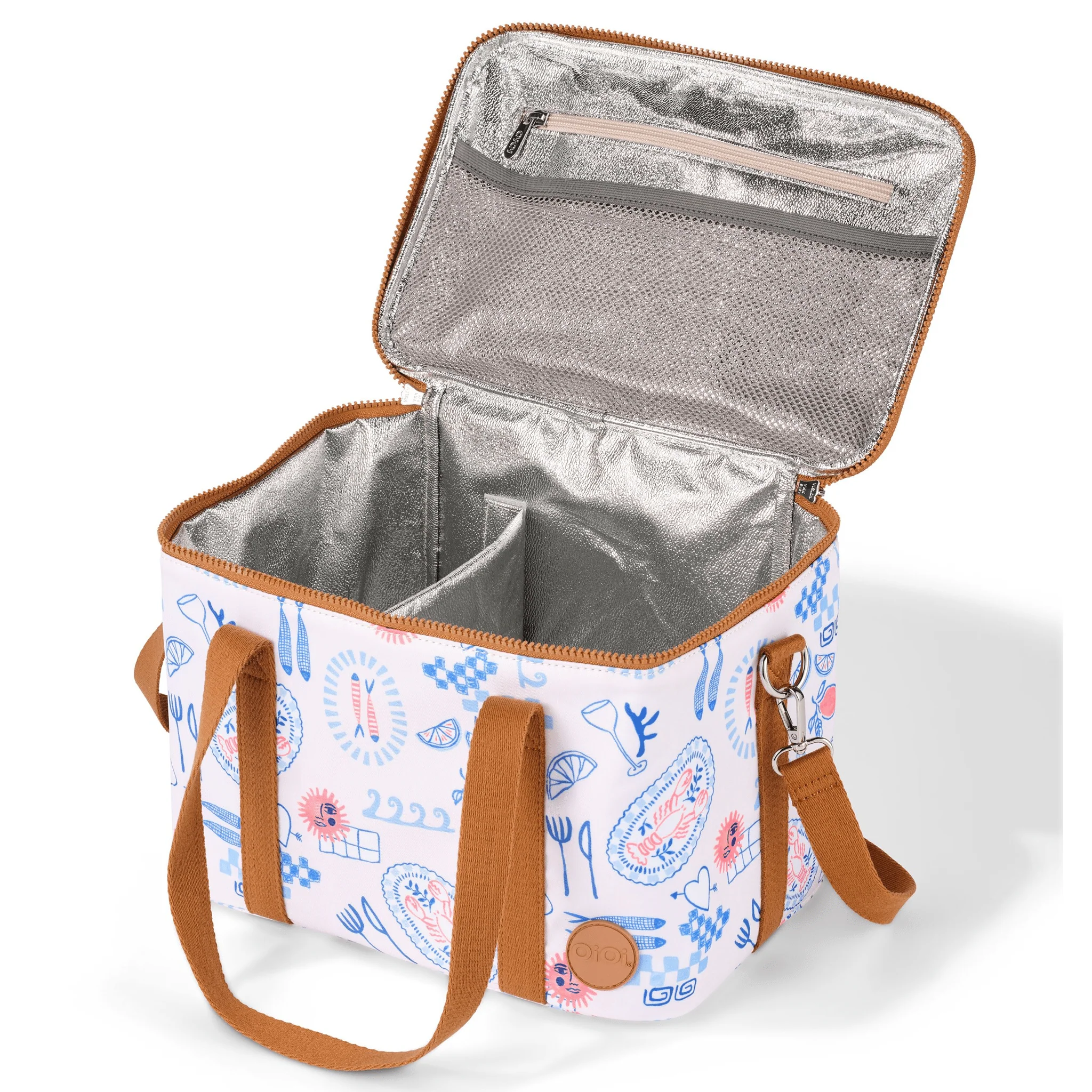 Maxi Insulated Picnic Bag/Pumping Bag - Mediterranean - Image 2