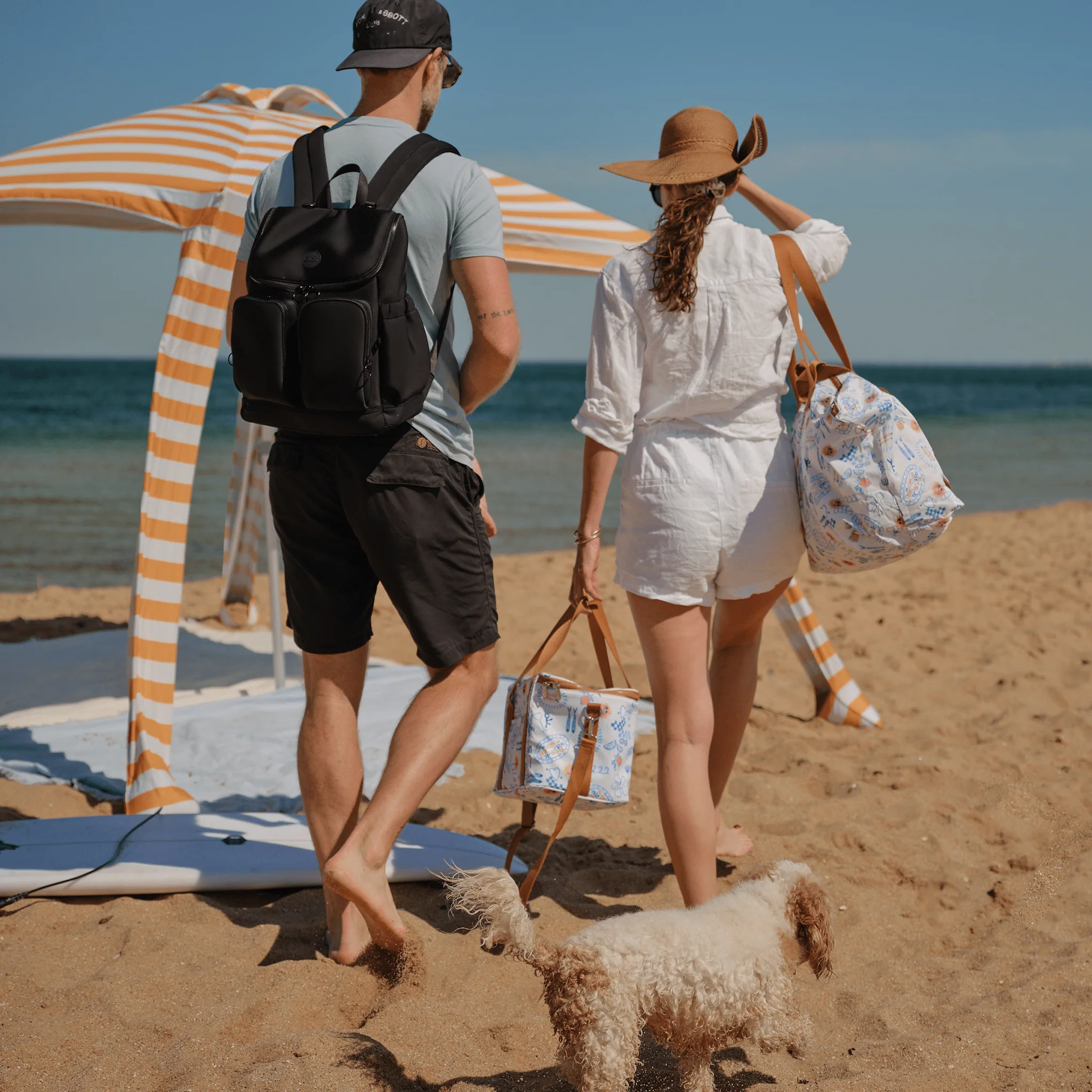 Maxi Insulated Picnic Bag/Pumping Bag - Mediterranean - Image 8