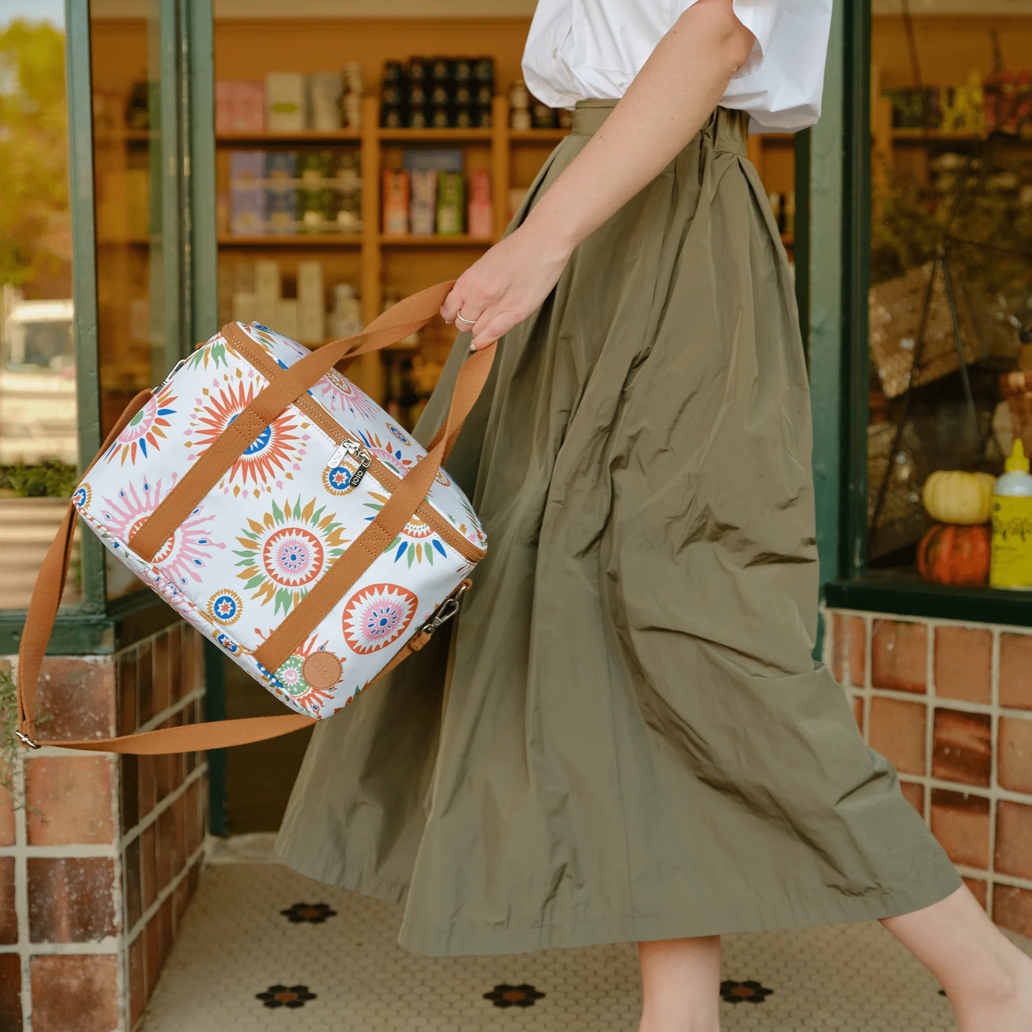 Maxi Insulated Picnic Bag/Pumping Bag - Sunburst - Image 8