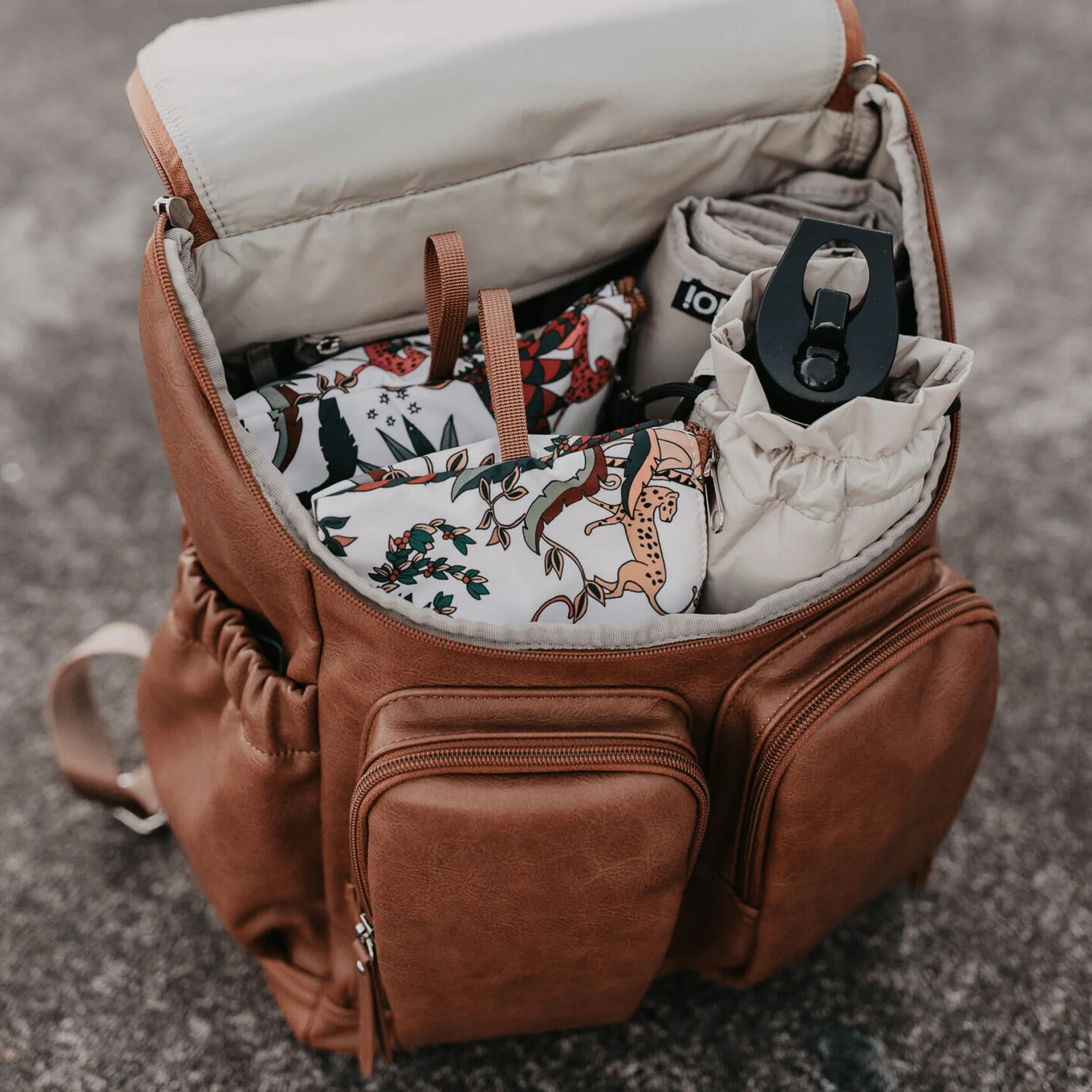 Packing Pouch Trio - Jungle Cream - Image 6