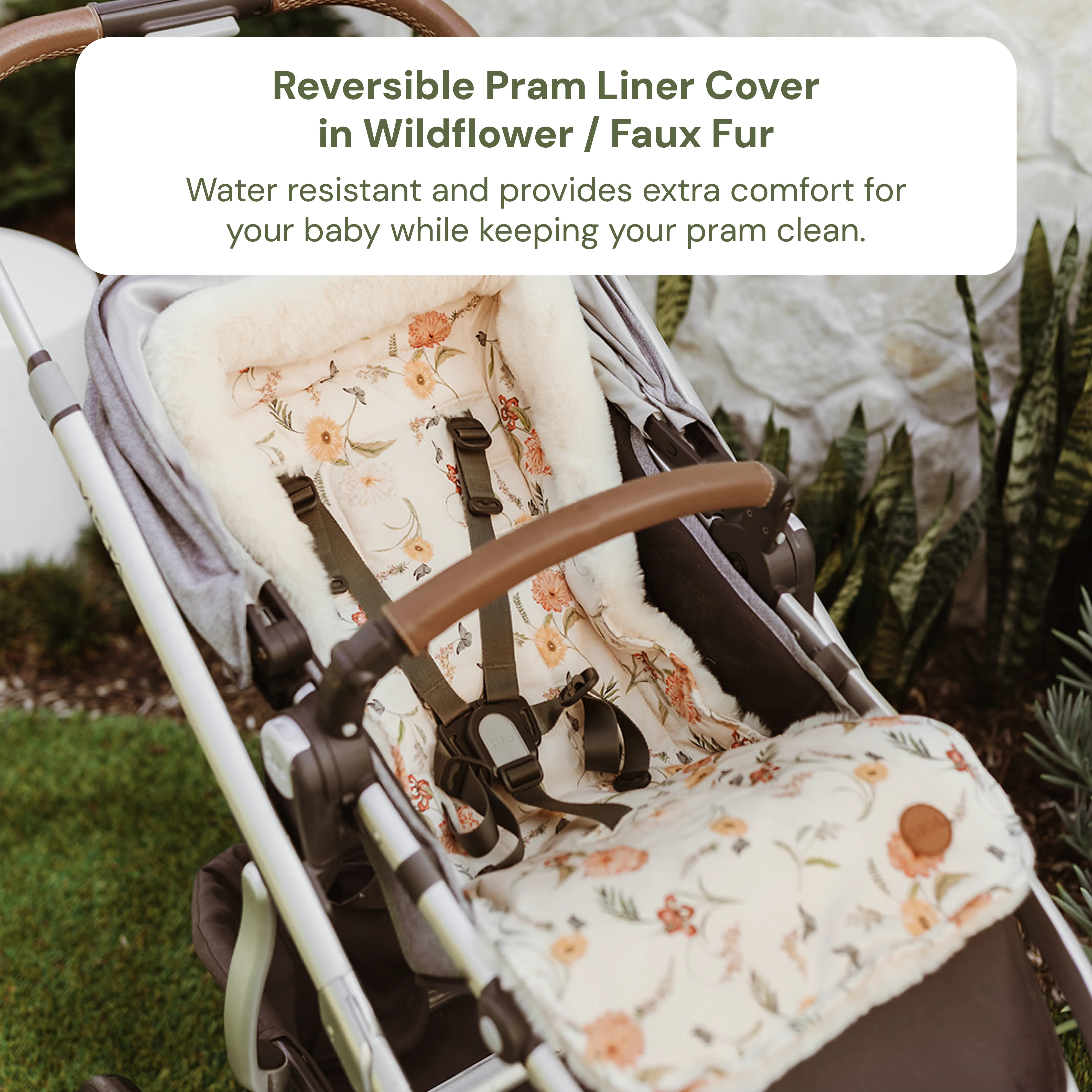 Pram Makeover Bundle - Chestnut & Wildflower - Image 4