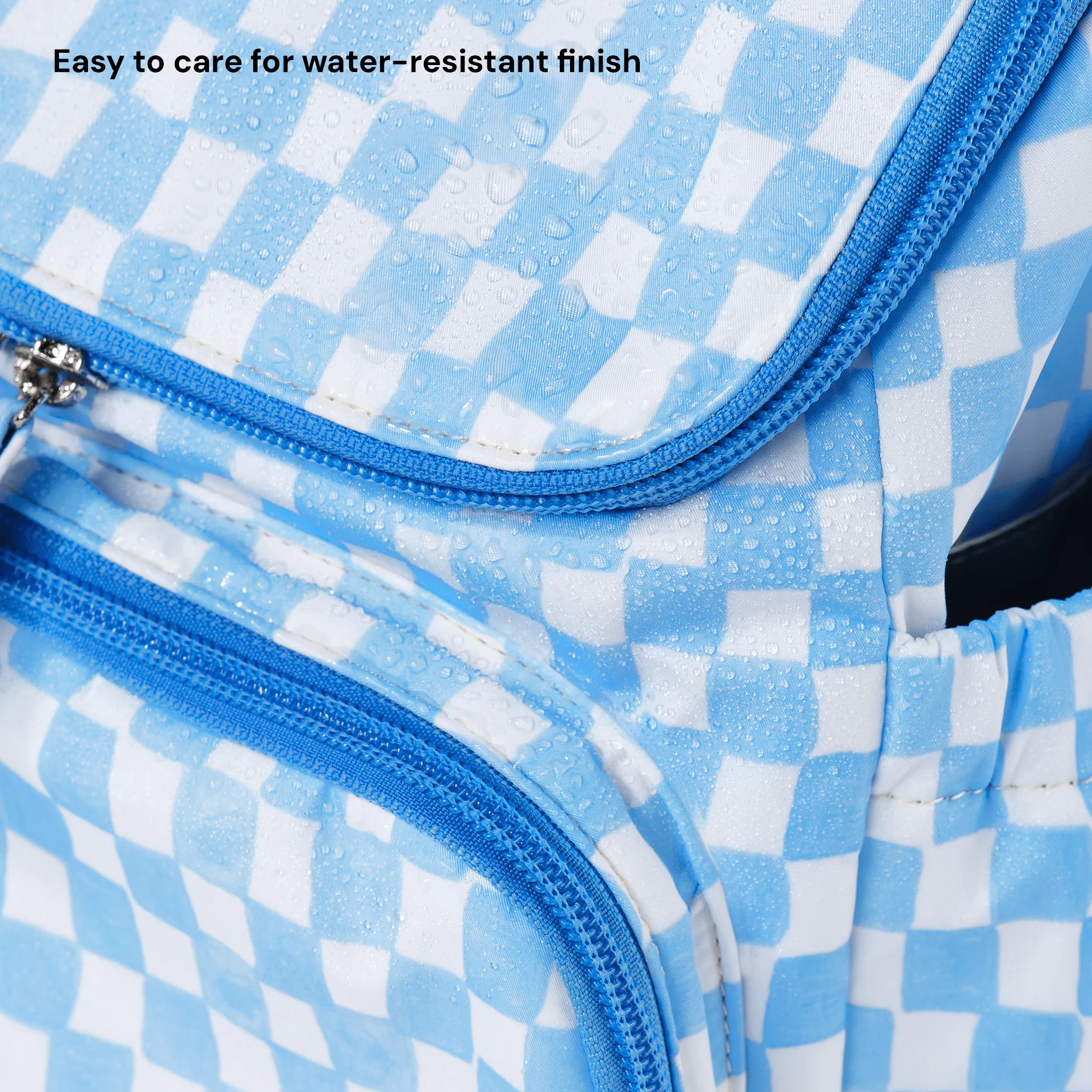 Signature Kids Backpack - Blue Check - Image 8