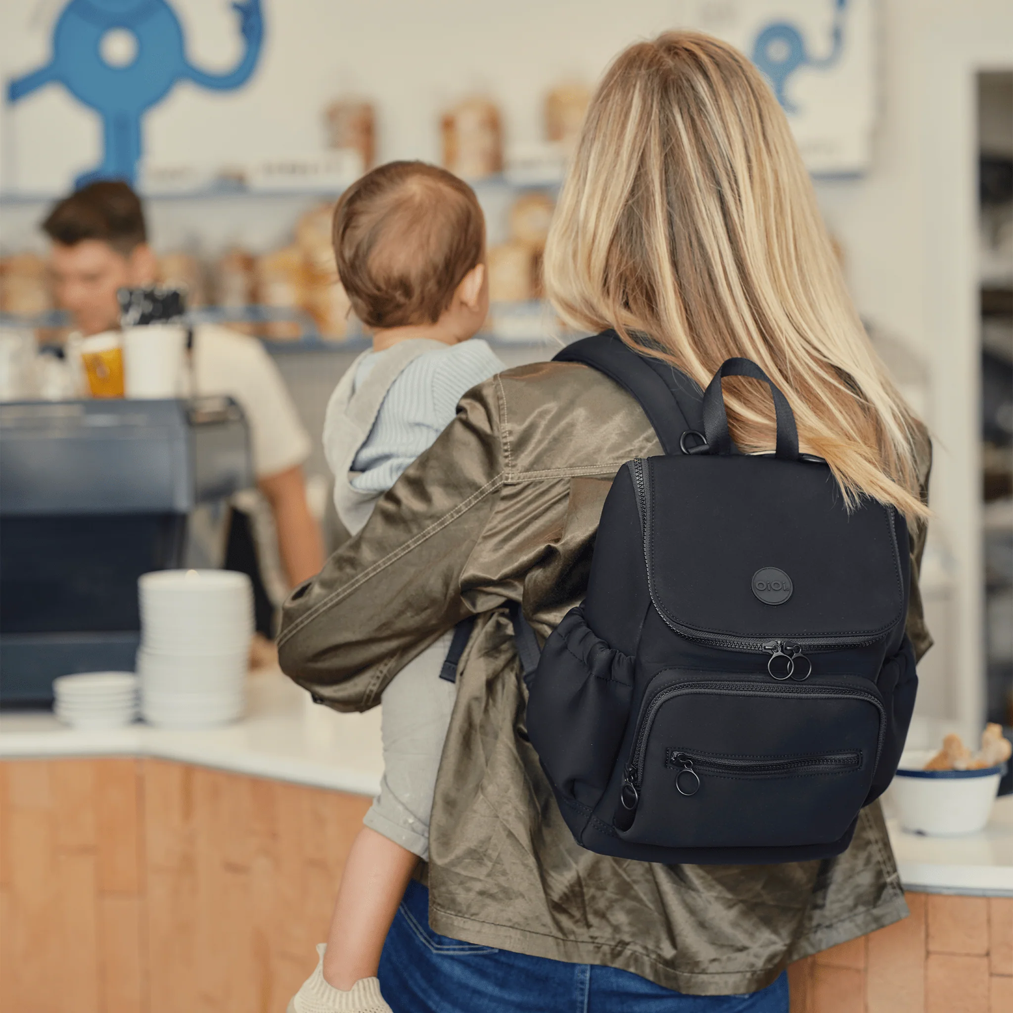 Signature Mini Backpack 2.0 - Black Neoprene - Image 11