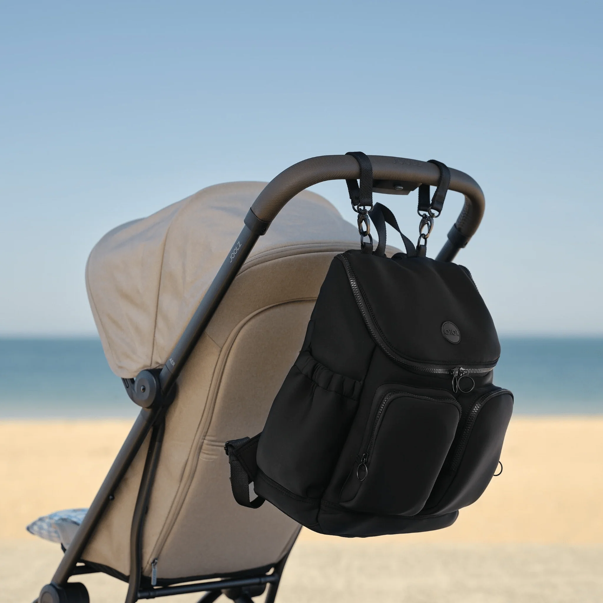 Signature Nappy Backpack - Black Neoprene - Image 6