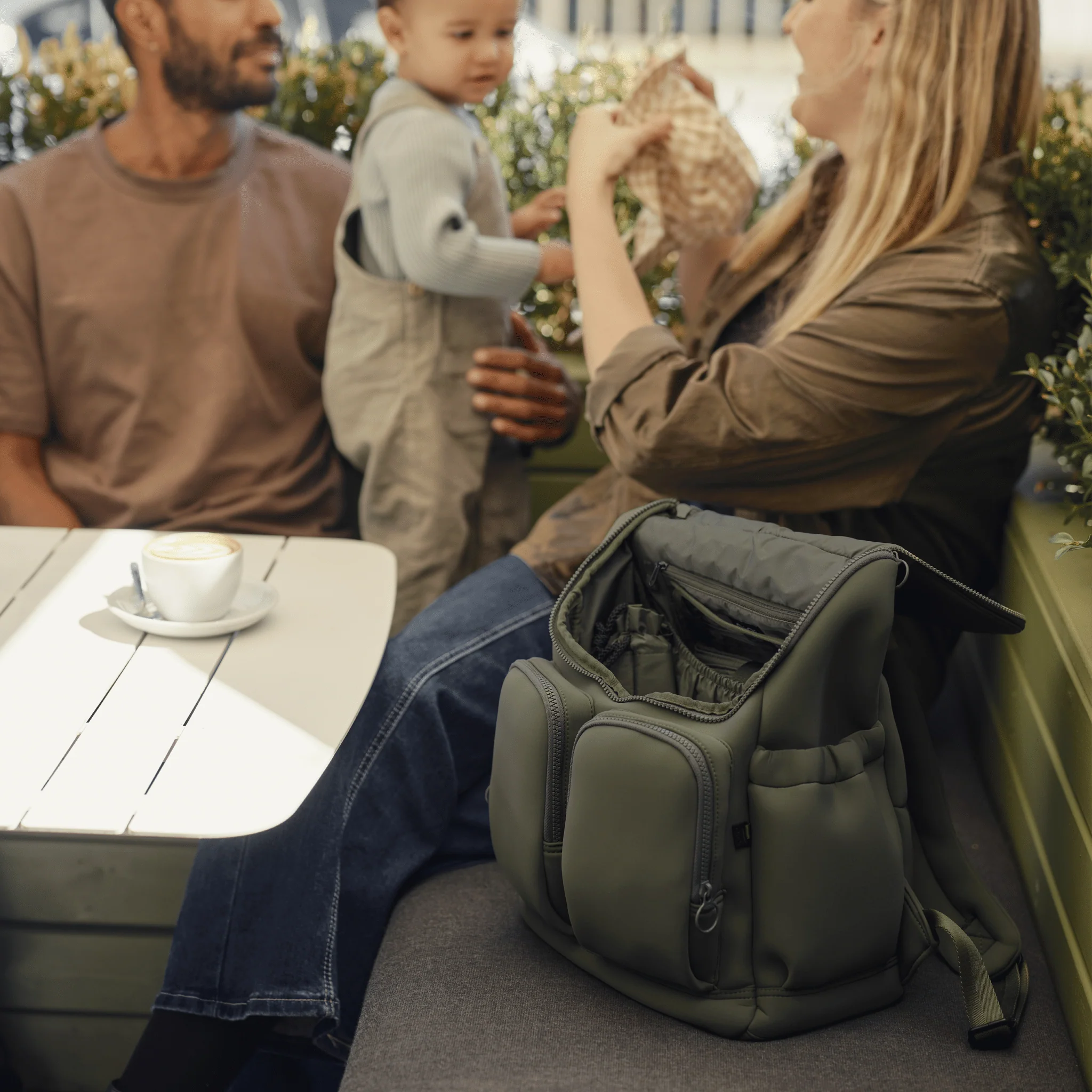 Signature Nappy Backpack - Sage Neoprene - Image 8