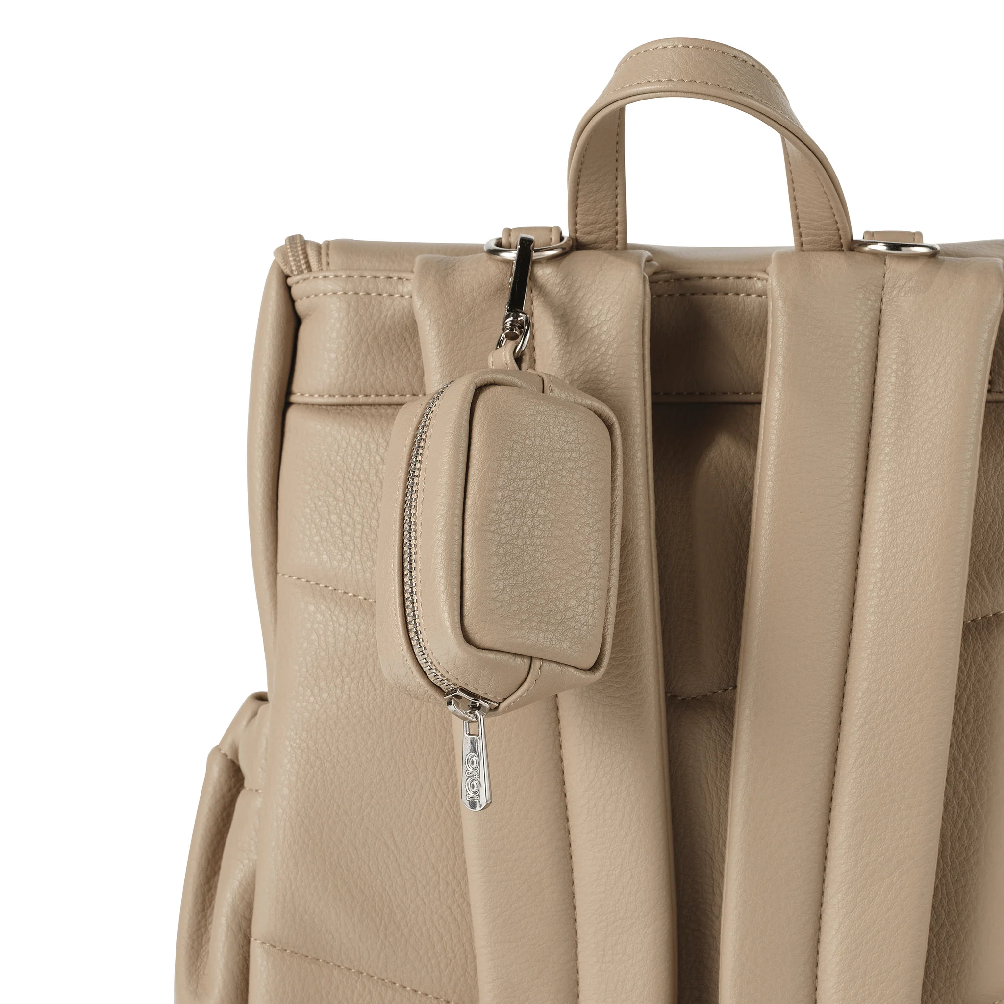 Waste Bag Dispenser - Oat Vegan Leather - Image 4